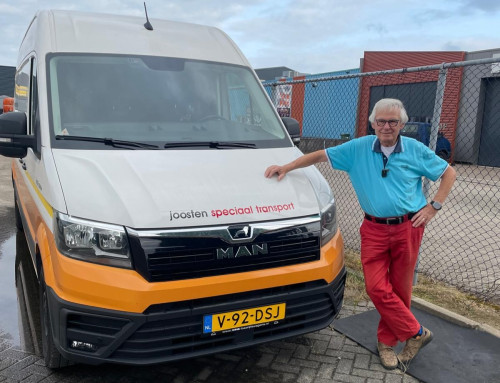 Op je 87e nog met plezier aan het werk bij Joosten Transport