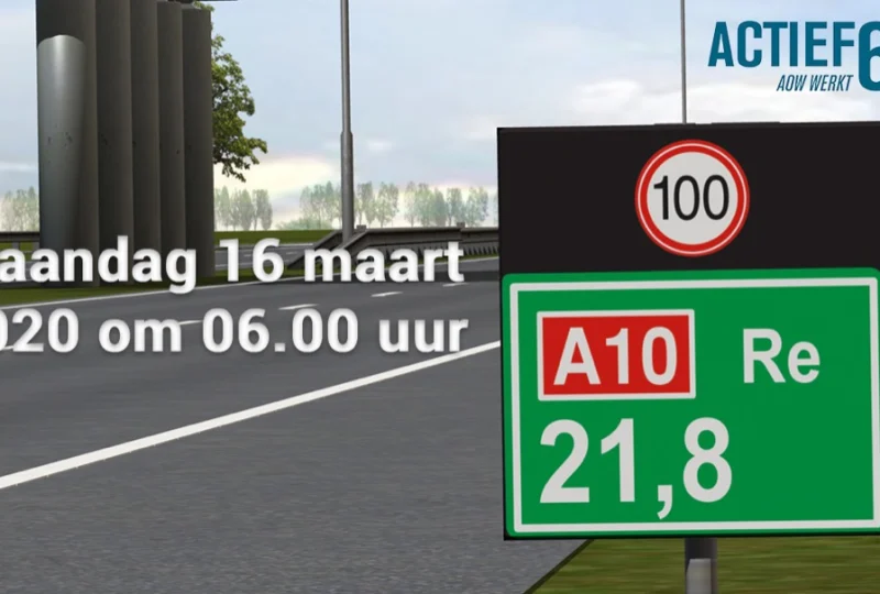 De maximumsnelheid in Nederland – 100 km/h vanaf 16 maart