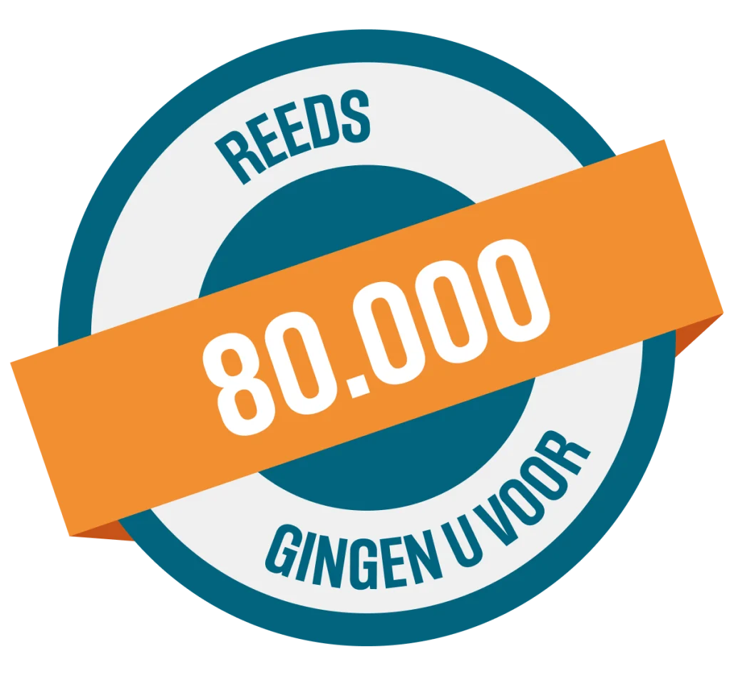 Reeds 80.000 gingen u voor