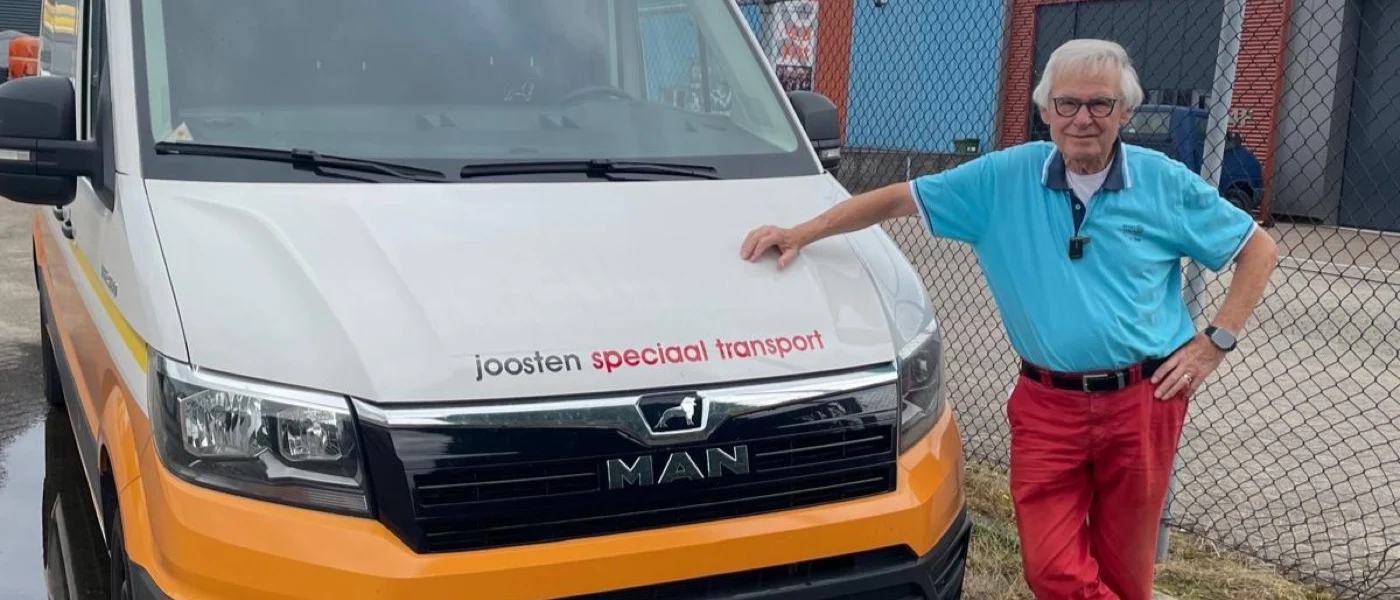 Op je 87e nog met plezier aan het werk bij Joosten Transport